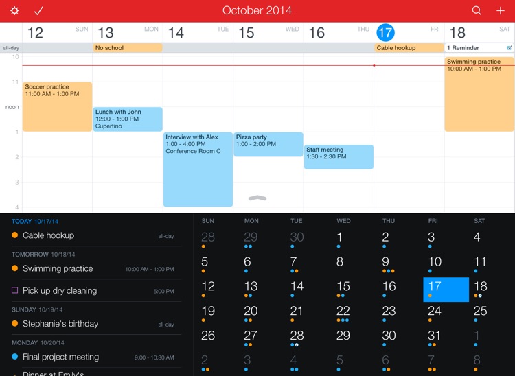 Fantastical 2 for iPad