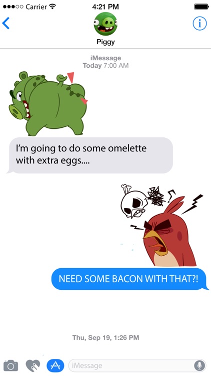 Angry Birds Stickers